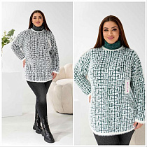 Свитер Lola LL320 green - делук