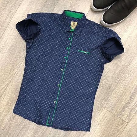 Рубашка R268 navy - делук