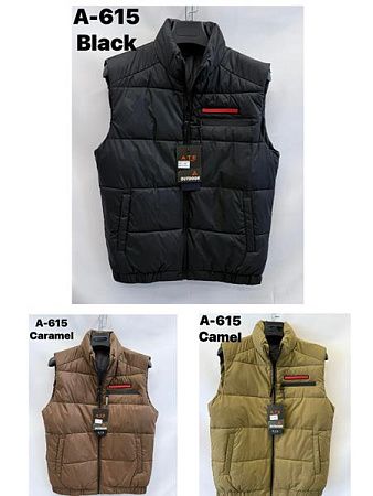 Жилетка Ale-Ate A615 brown - делук