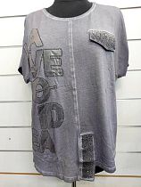 Футболка Julia JL103 grey - делук