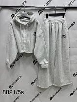 Костюм Спорт Met&March 8821-55 l.grey - делук