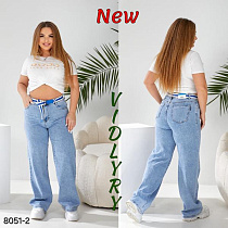 Джинсы Vidlyry 8051-2 l.blue - делук