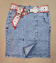 Юбка Maxim Jeans 5105 blue - делук