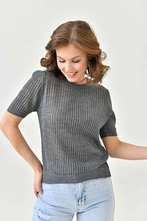 Футболка Karon 10745 grey - делук