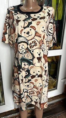 Ночнушка Saimeiqi 242 beige - делук