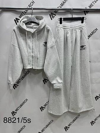 Костюм Спорт Met&March 8821-55 l.grey - делук