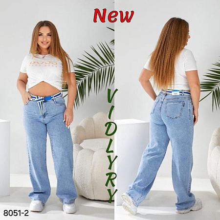 Джинсы Vidlyry 8051-2 l.blue - делук