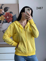 Кофта Спорт Fsn 2487 yellow - делук