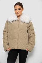 Куртка Obuv Ok2 19660 (12050) beige - делук