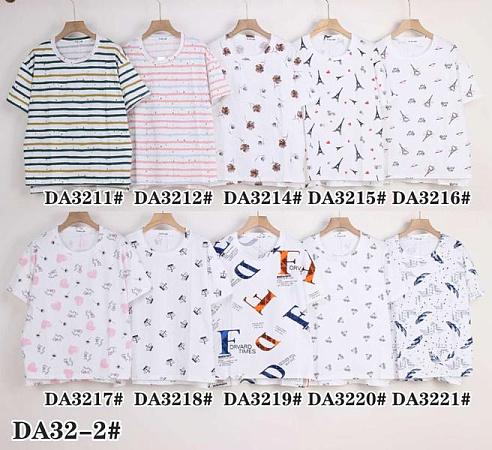 Футболка Tran DA32-2 mix - делук