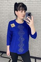 Свитер Levisha 25206 blue - делук