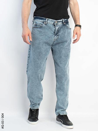 Джинсы Bromley G03-004 l.blue - делук