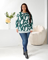 Свитер Lola LL318 green - делук