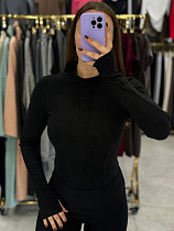 Боди Arina 1680 black - делук