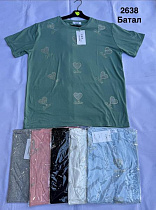 Футболка Minh 2638 mix - делук