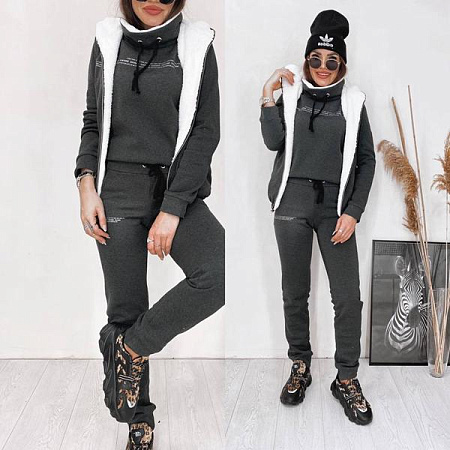 Костюм Спорт Modnulya 229 d.grey - делук