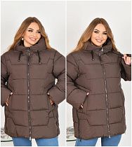 Куртка Direa 7095 brown - делук
