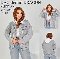 Куртка Zijinyan YF286 grey - делук