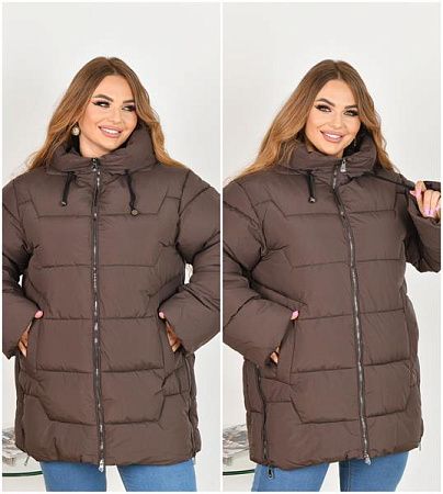 Куртка Direa 7095 brown - делук