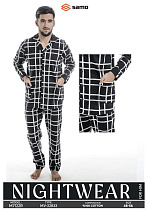 Пижама Samo 7122 black - делук