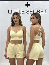 Топ Little Secret 0777-1 yellow - делук