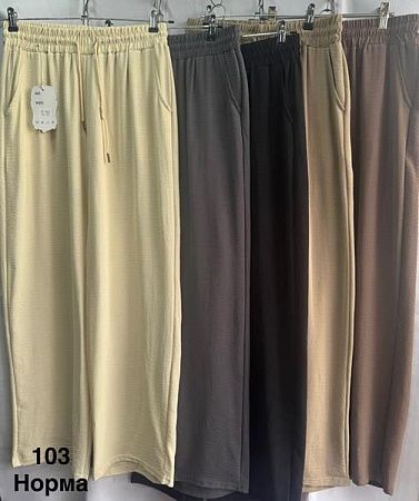Штаны Minh 103 l.beige - делук