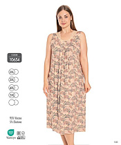 Ночнушка Cotpark 10654 beige - делук