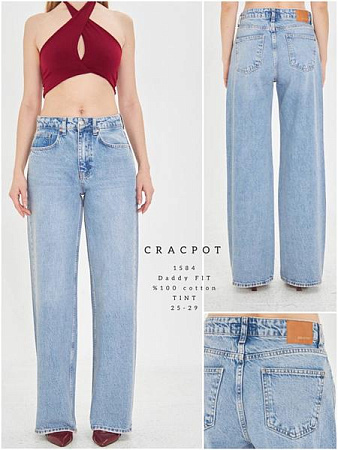 Джинсы Maxim Jeans 1584 l.blue - делук