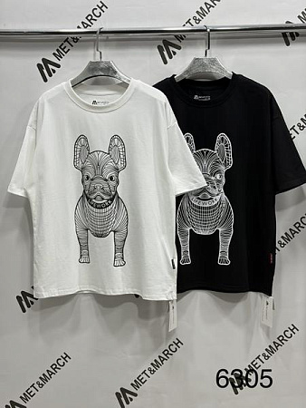 Футболка Met&March 6305 black - делук