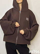 Кофта Спорт Kosta 9796 brown - делук