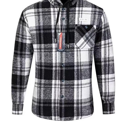 Рубашка Verton W26419 black - делук