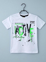 Футболка Dino DN346 white - делук