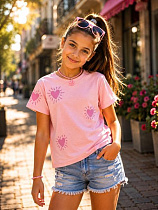 Футболка Major 6074 pink - делук