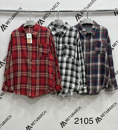 Рубашка Met&March 2105 black - делук