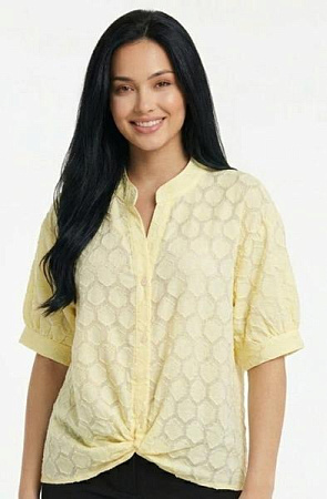 Блузка Levisha 26119 yellow - делук