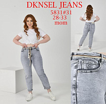 Джинсы Dknsel D5831 l.grey - делук