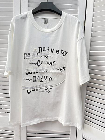 Футболка Karon 3613 white - делук