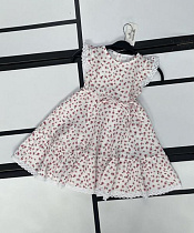 Платье Kosmy K704 beige-red - делук