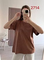 Футболка Fsn 2714 brown - делук
