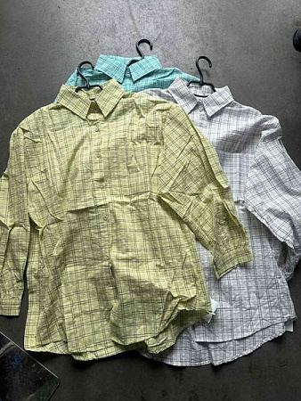 Рубашка Lora LR1244 yellow - делук