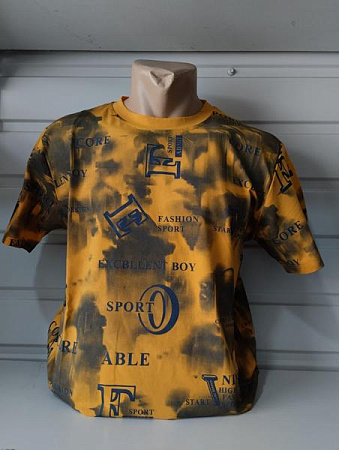 Футболка Panda 1853 yellow - делук