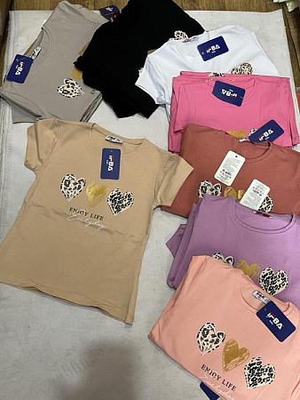 Футболка Zayka ZA2423 peach - делук