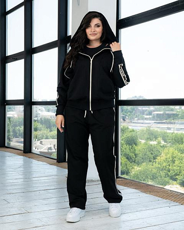 Костюм Спорт Azna Д146 black - делук