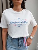 Футболка New Season 8384 white - делук