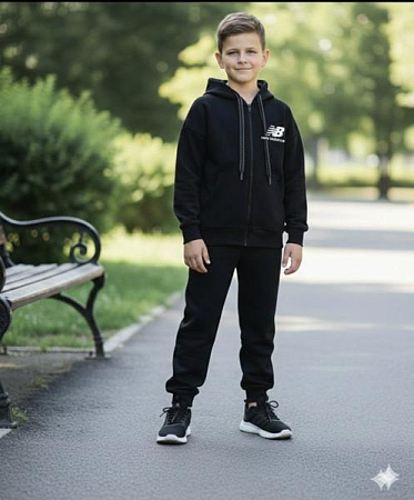 Костюм Спорт Limerense DD141 black - делук