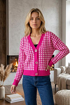 Кофта Kosta 6436 pink - делук