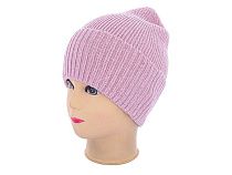 Шапка Angelica FN003-5 l.pink - делук