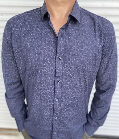 Рубашка Nik 55499 navy - делук