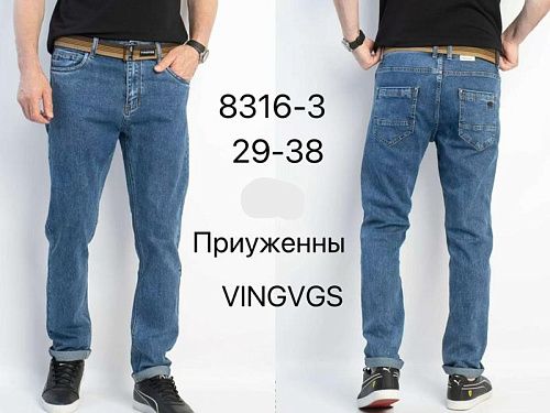 Джинсы Vingvgs 8316-3 blue - делук