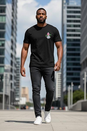 Футболка 2Bro 26060 black - делук